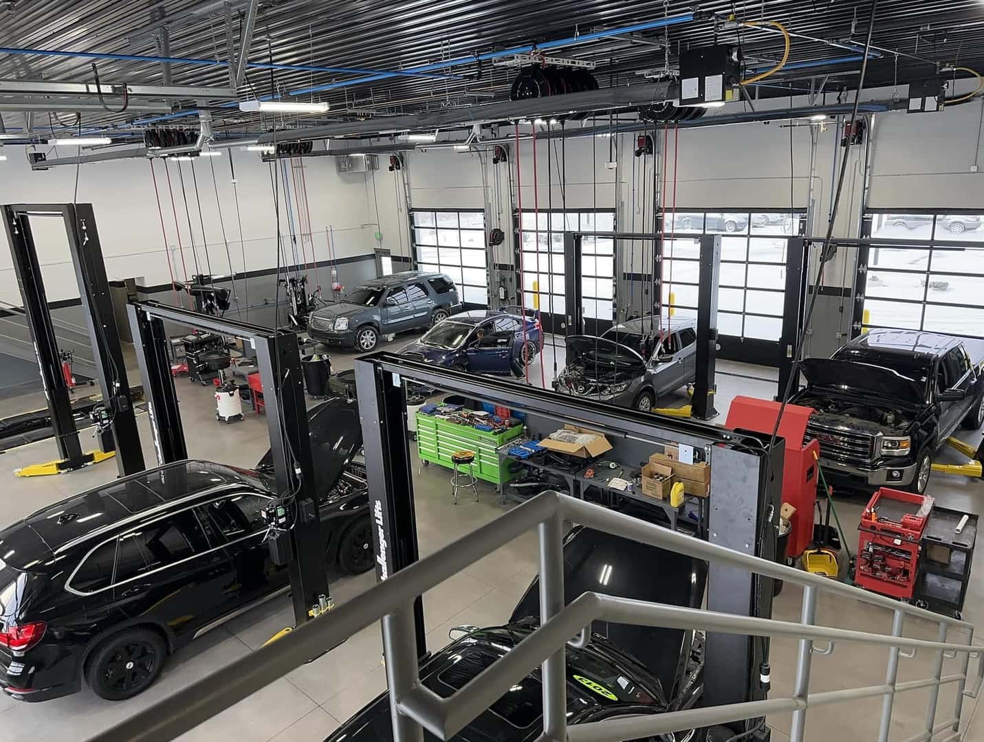 Alderman Service Center Birds Eye View