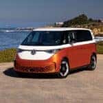 2025 Volkswagen ID. Buzz in Energetic Orange Metallic and Candy White