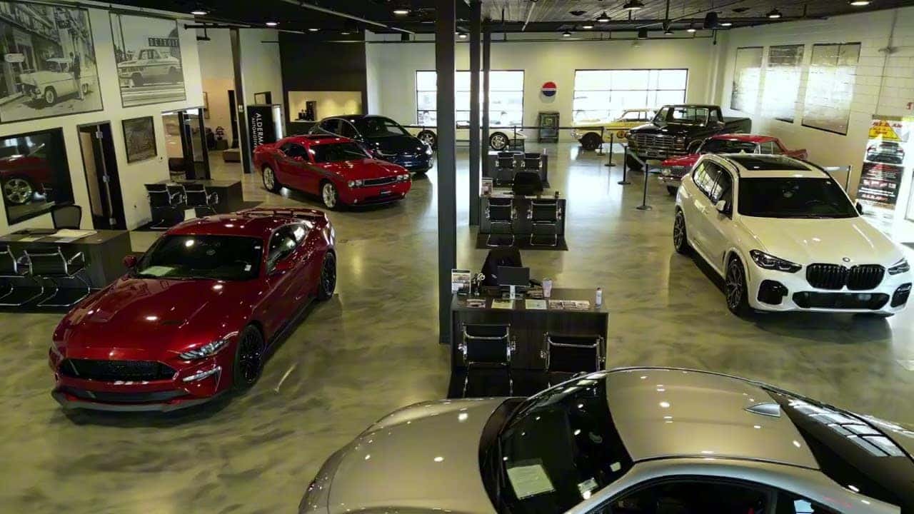 Alderman Automotive Showroom