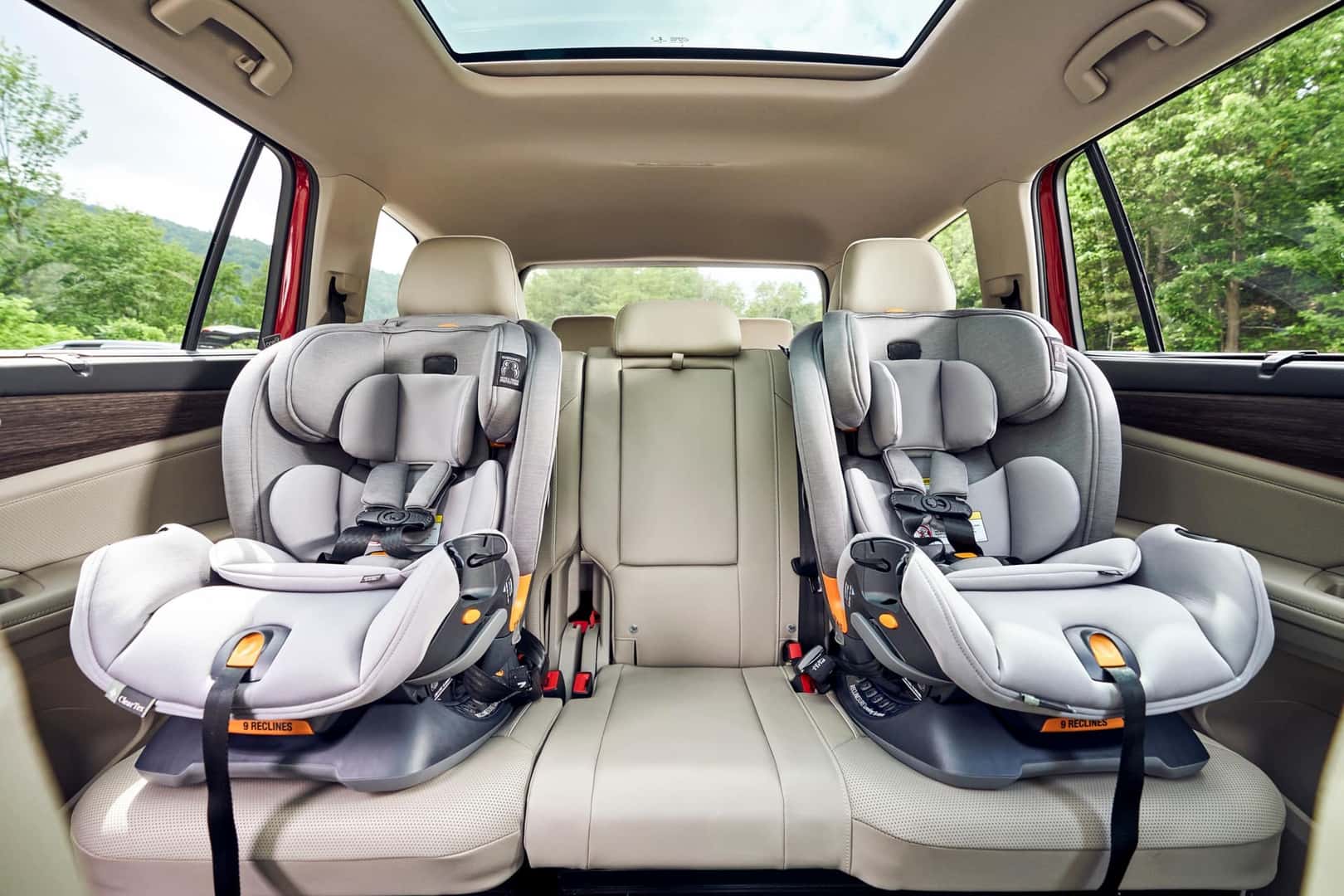 Car Seats in Backseats