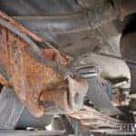 Rust Build Up underneath Truch