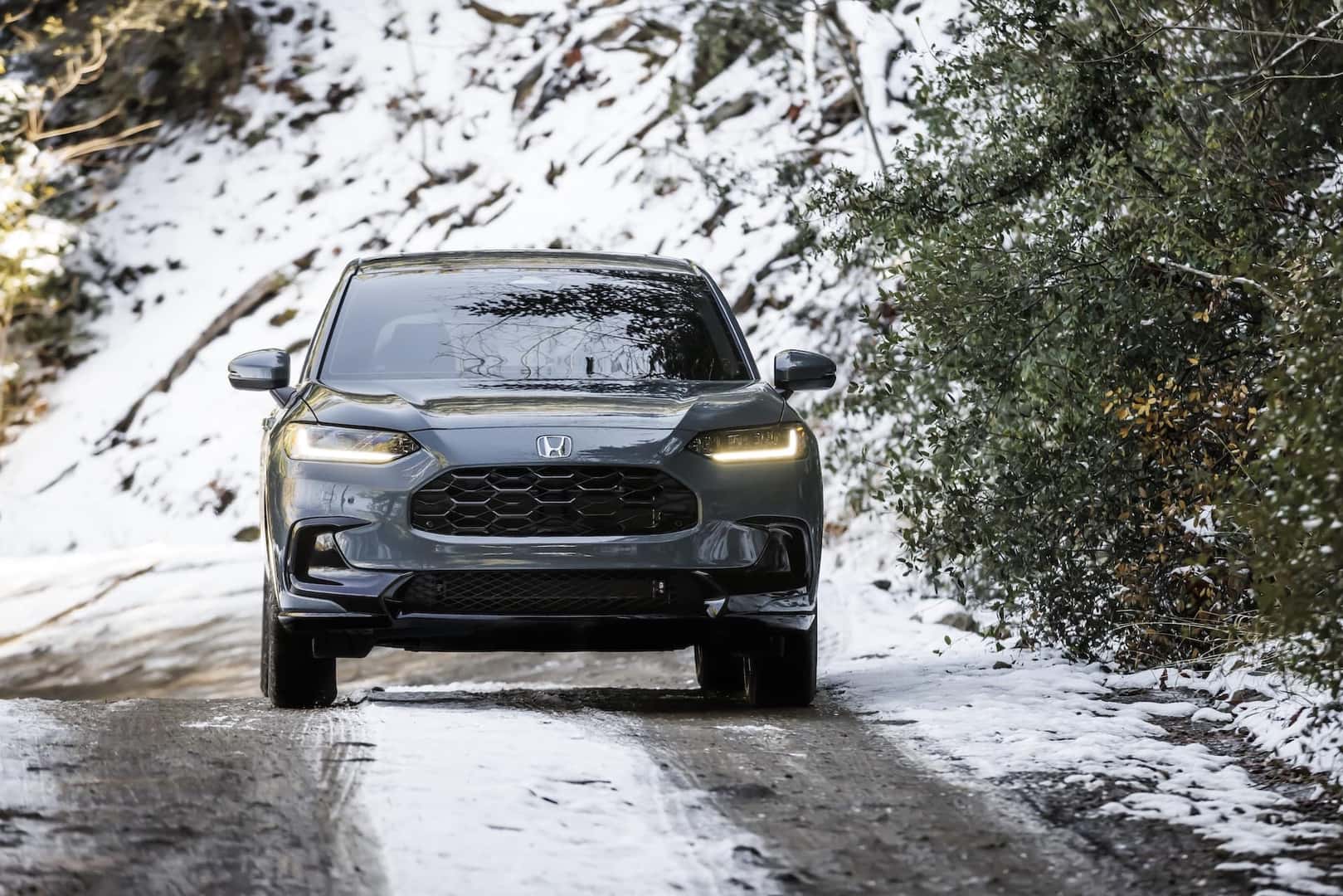 2023 Honda HRV EX-L in the Snow