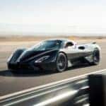 The Shiny SSC Tuatara Car Racing With Grace