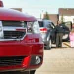 Zoomed In View of Car Grill