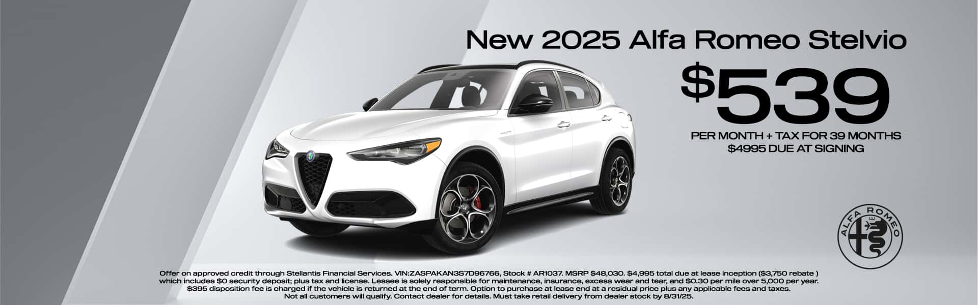 White crossover SUV on gray background