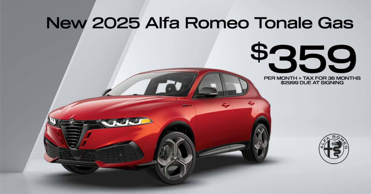 $359 lease of on 2025 Tonale Gas model