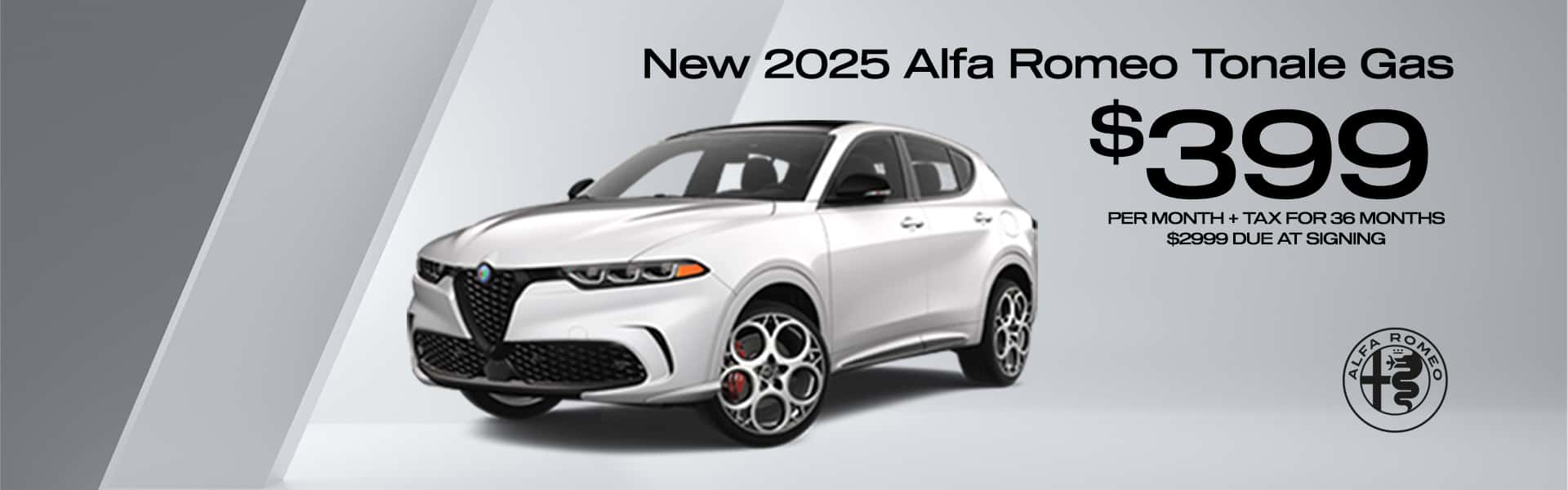 2025 Tonale lease offer