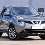 Silver Nissan SUV