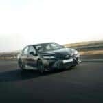 Dynamic Toyota Camry Driving on Erbil Highway