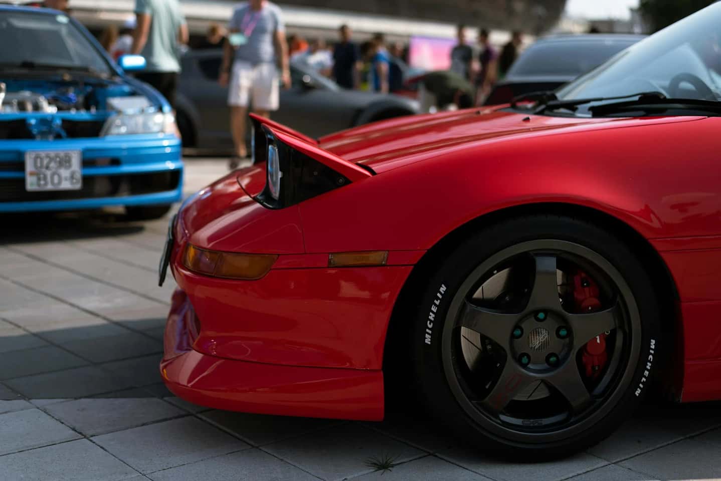 Close up of Toyota MR2