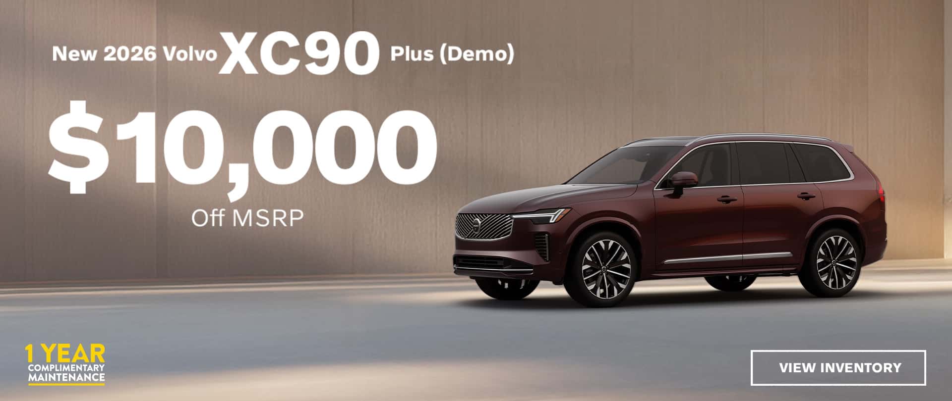 New 2026 Volvo XC90 Plus (Demo)
