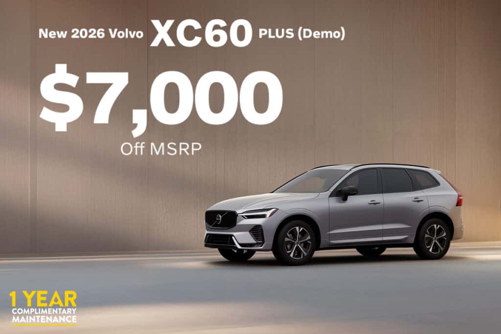 New 2026 Volvo XC60 Plus (Demo)