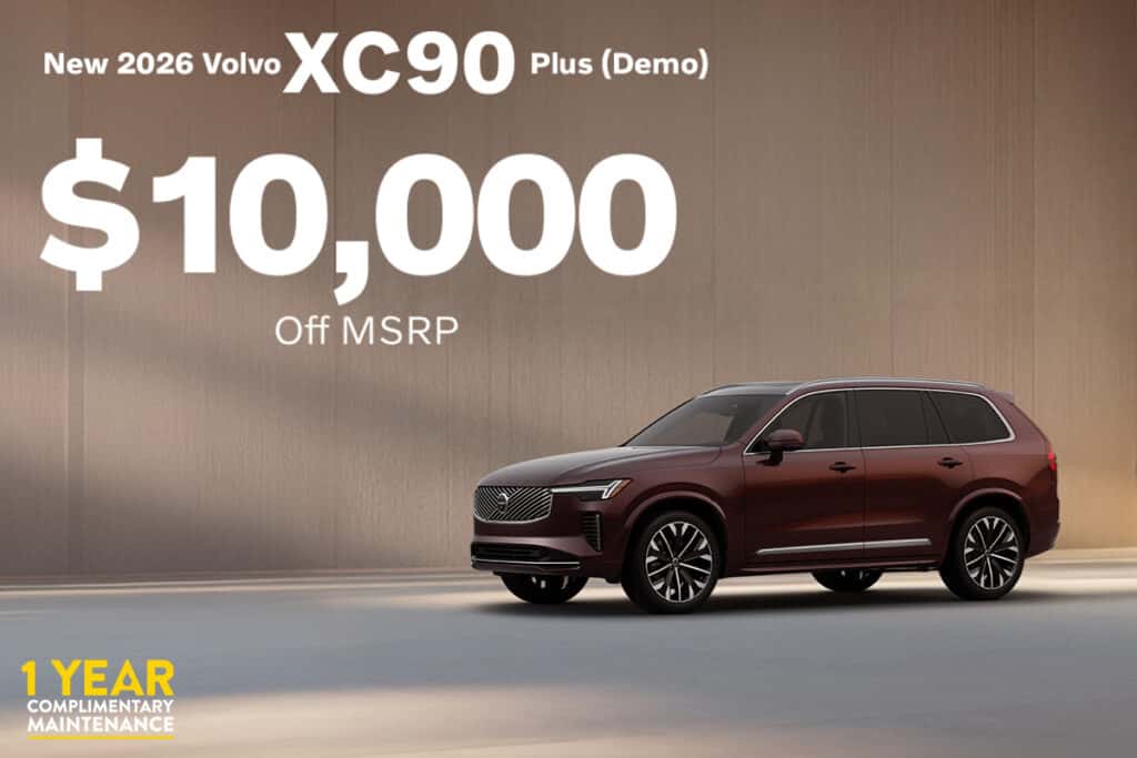 New 2026 Volvo XC90 Plus (Demo)