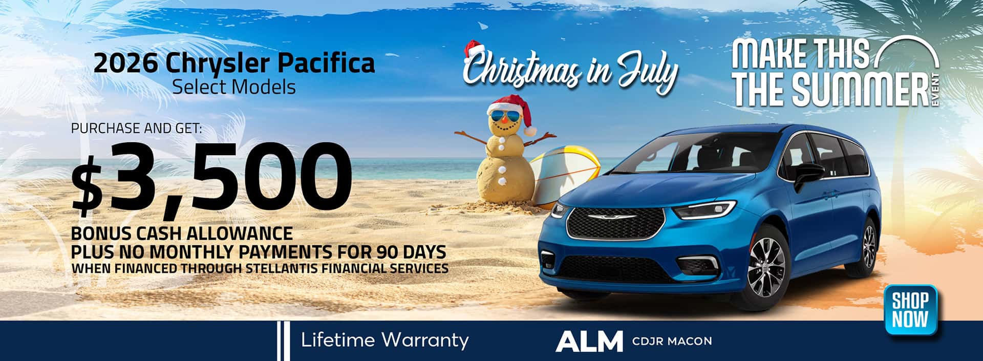 2026 Chrysler pacifica Offer 90 days 0 payments
