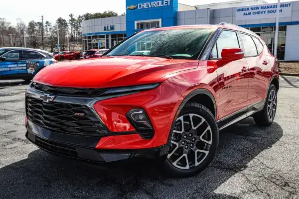 2025 chevy blazer exterior front