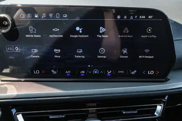 2025 chevy traverse dashboard