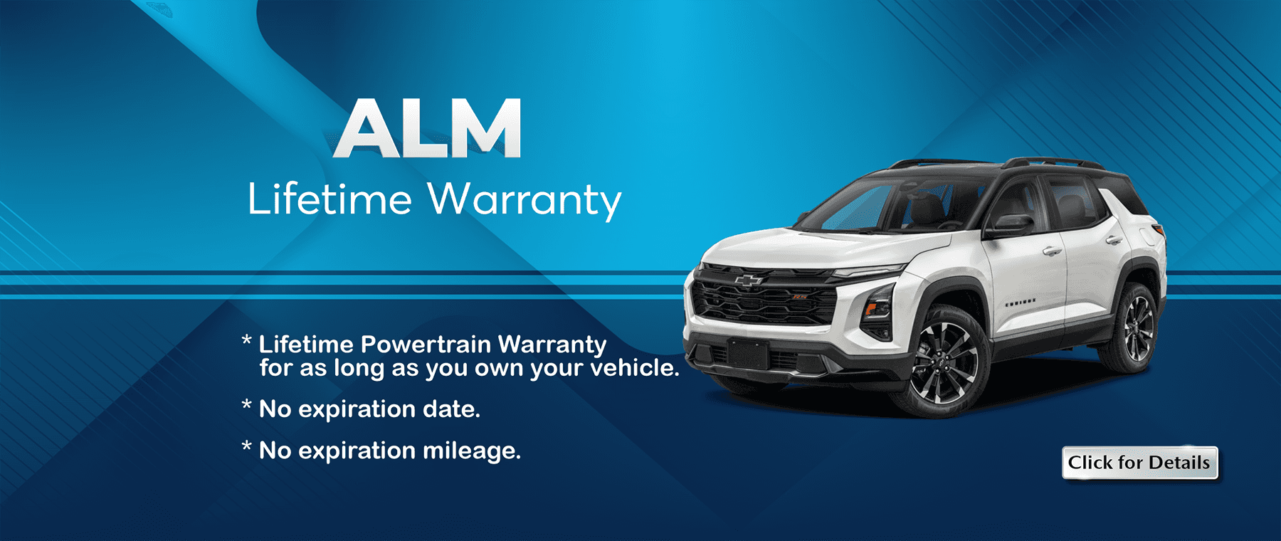 Included Lifetime Warranty