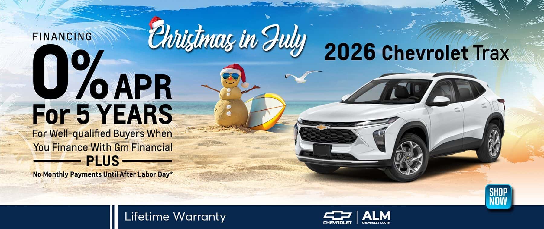 2026 Chevrolet trax financing offer