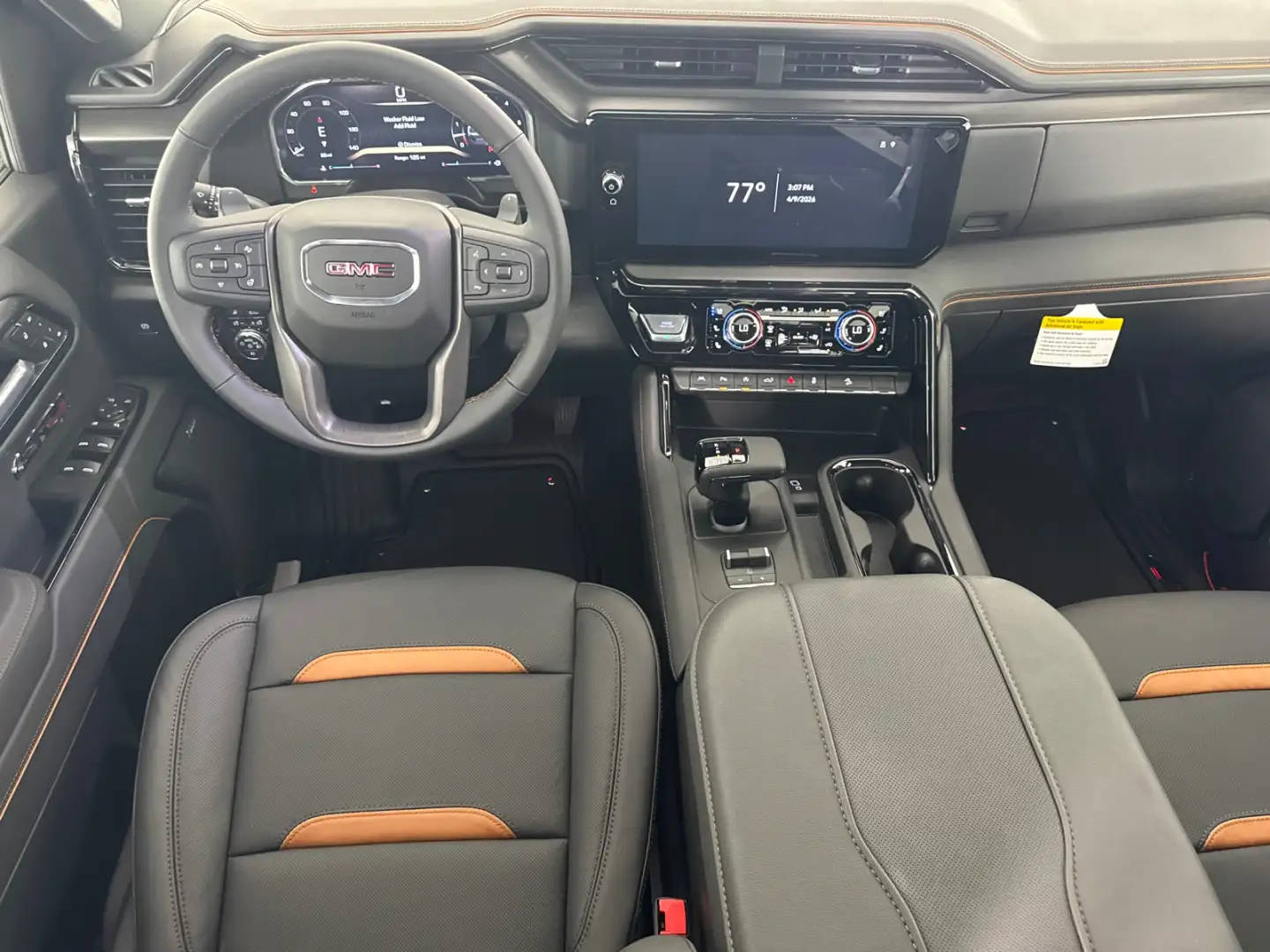2026 GMC Sierra 1500 Dashboard Technology