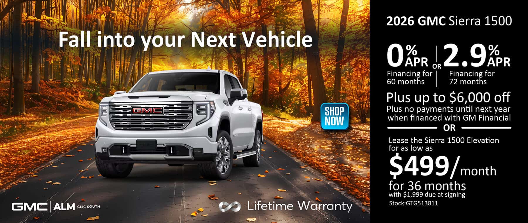 2026 GMC 1500 Finance offer or lease offer