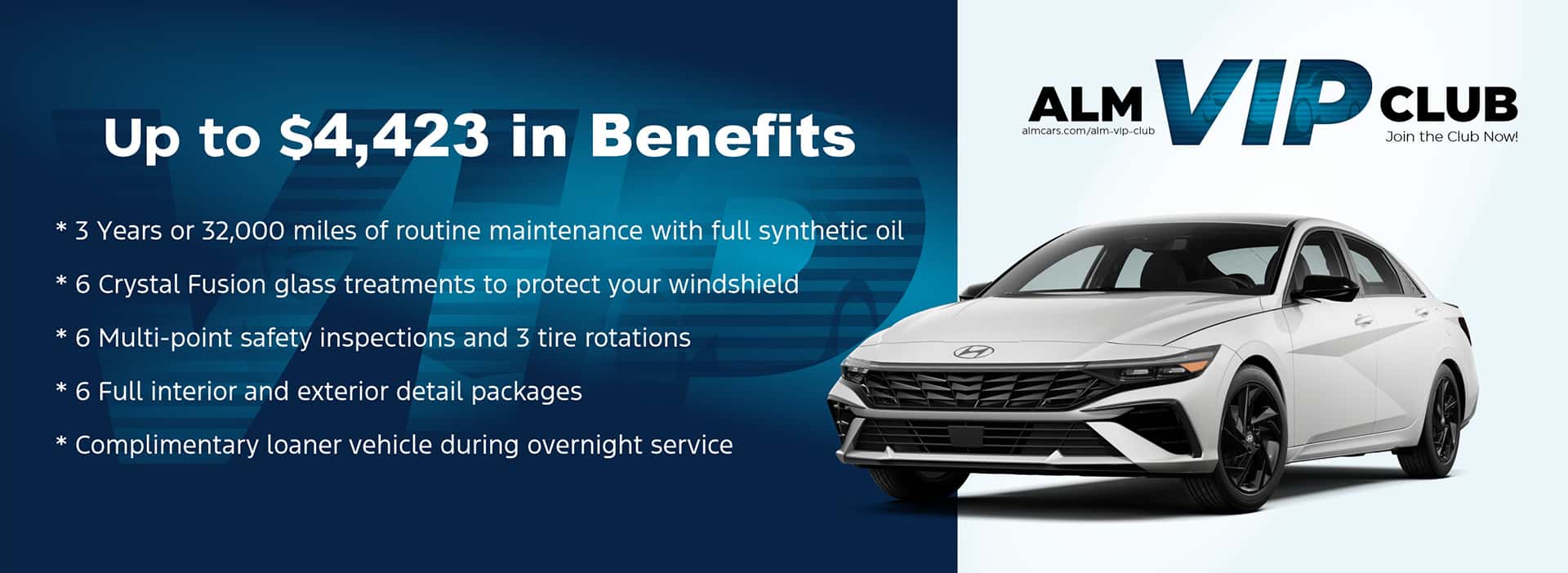 ALM VIP Club benefits. ALM Hyundai Athenns - Athens, GA