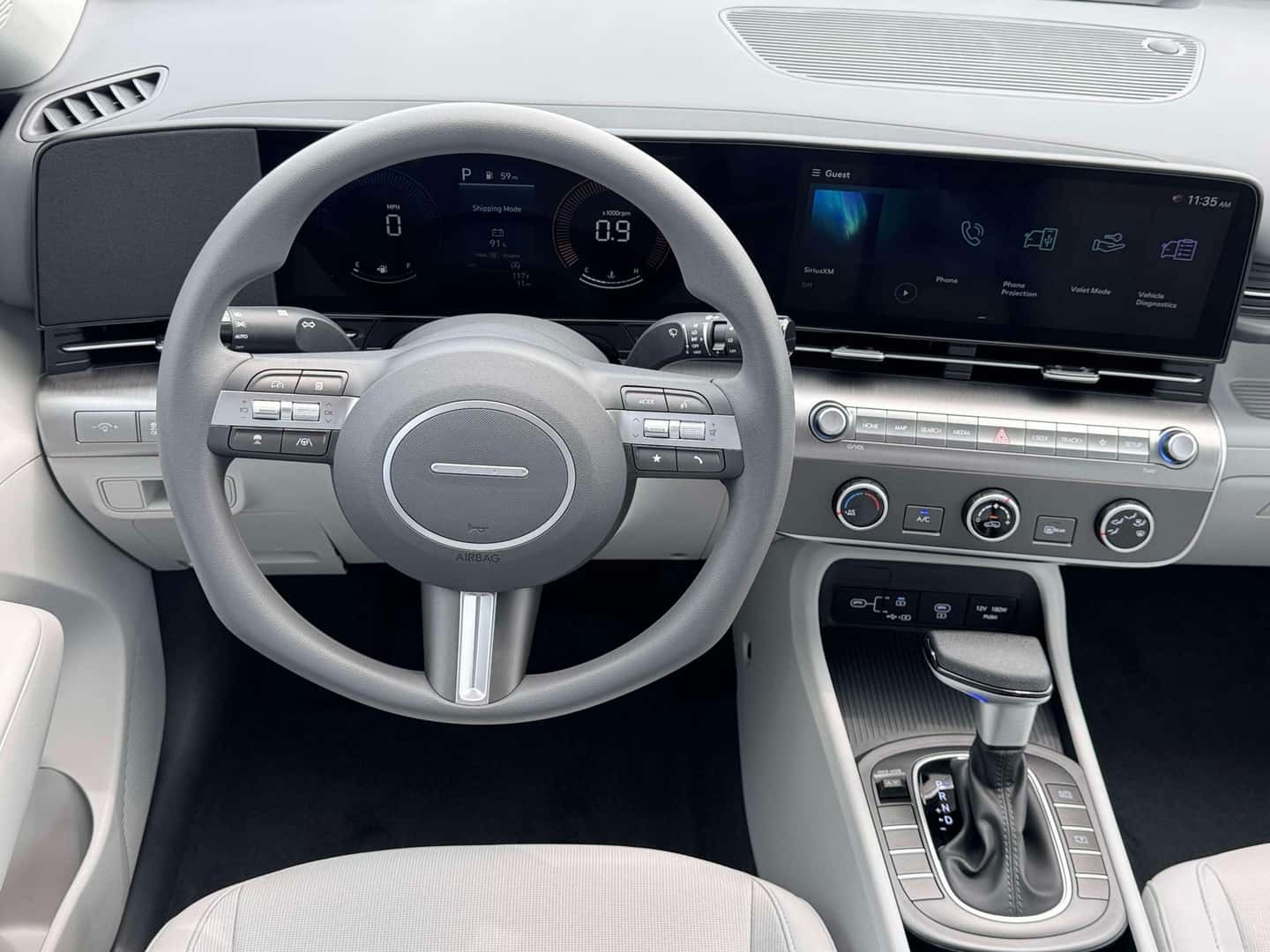 2026 Hyundai Kona Dashboard