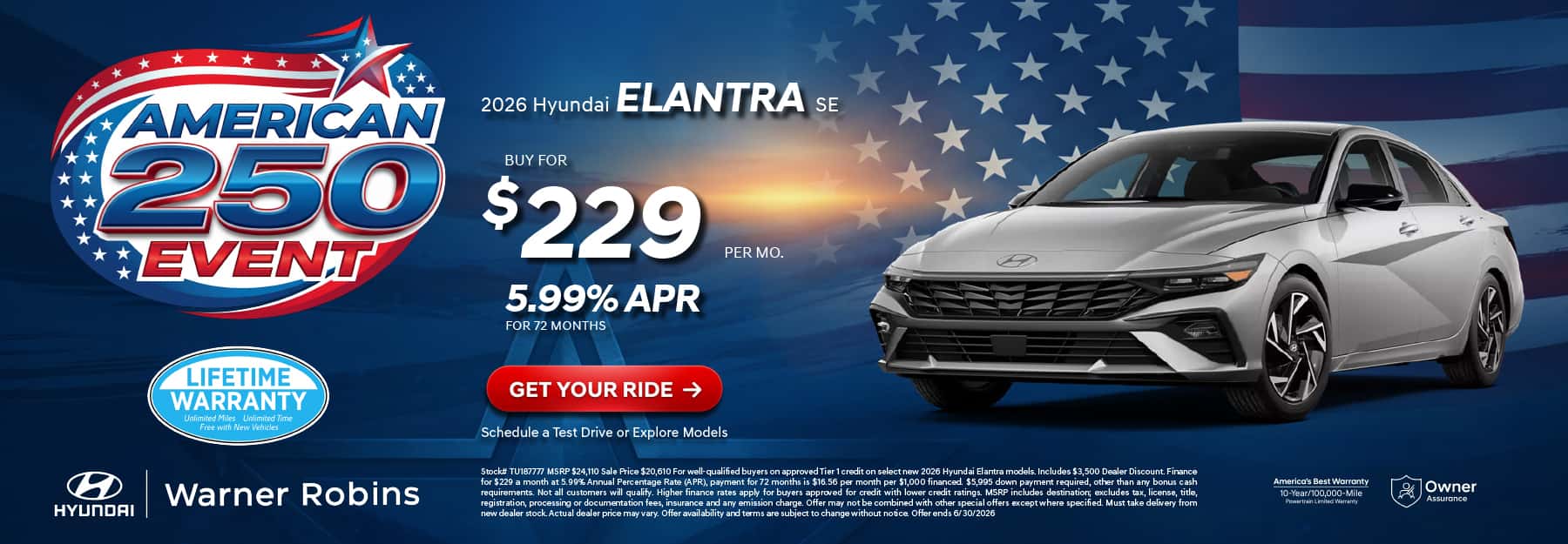 2026 Hyundai ELANTRA SE