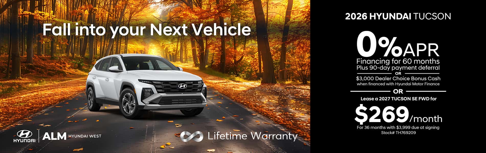 2026 Hyundai Santa Fe Finance, Cash, and lease offer