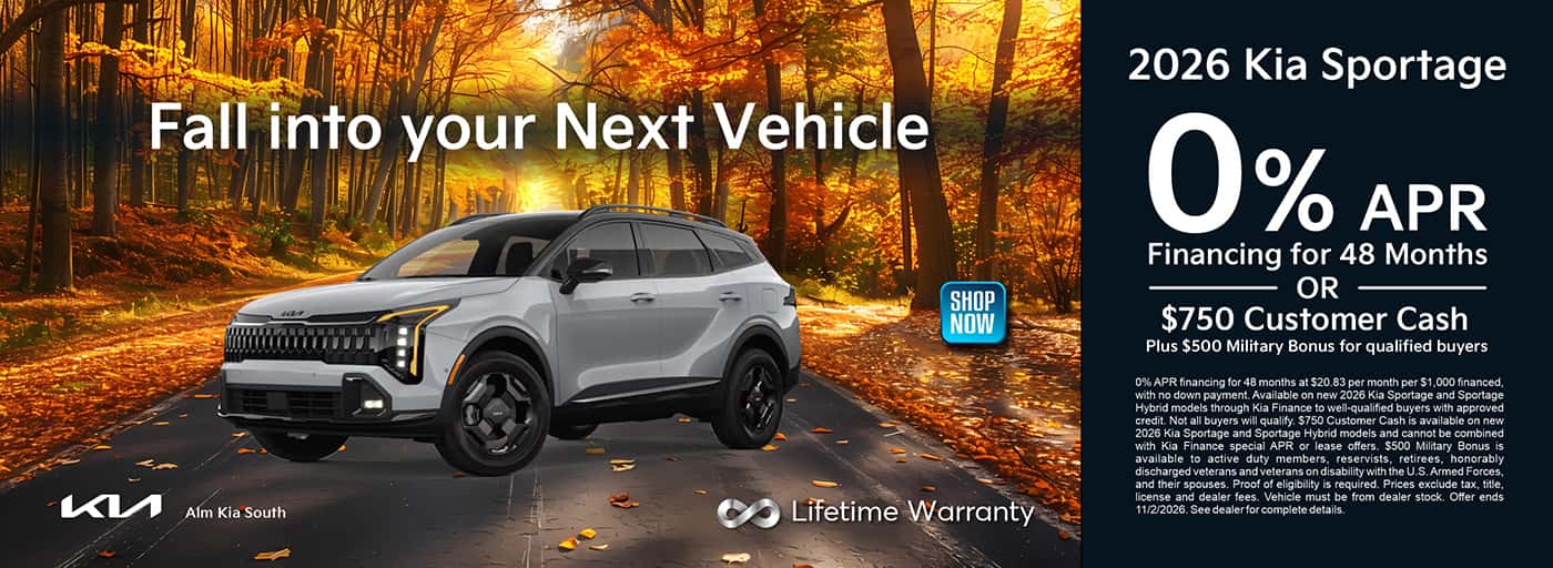 2026 Kia Sportage offer