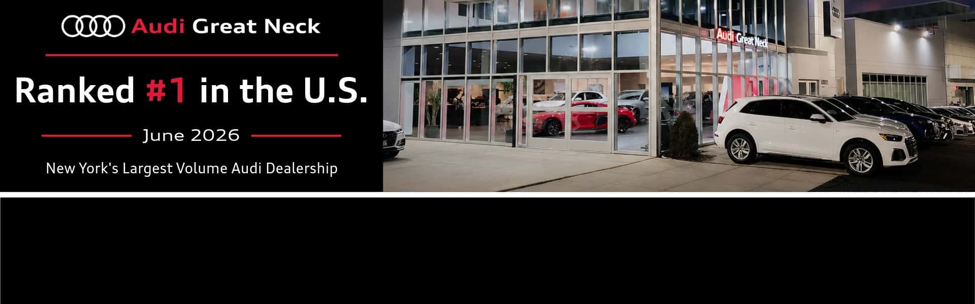 Audi #1 June Dealer AAG