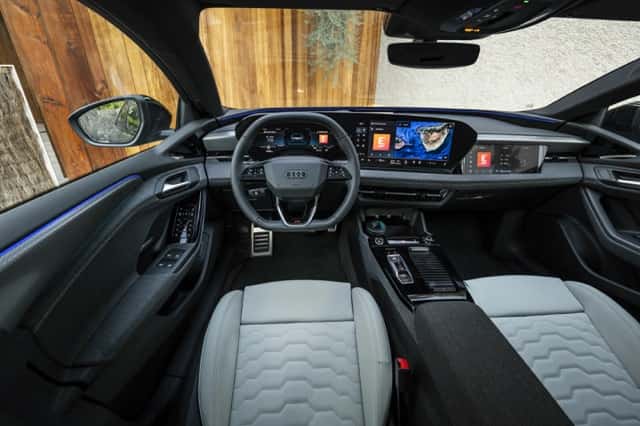 Audi MMI dashboard and infotainment system