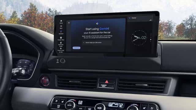 Google automotive AI and infotainment technology