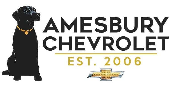 The Amesbury Chevrolet logo.