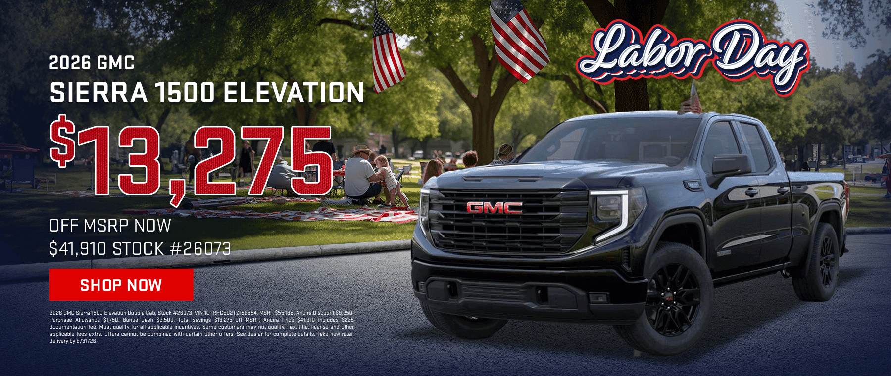 2026 GMC SIERRA 1500 ELEVATION