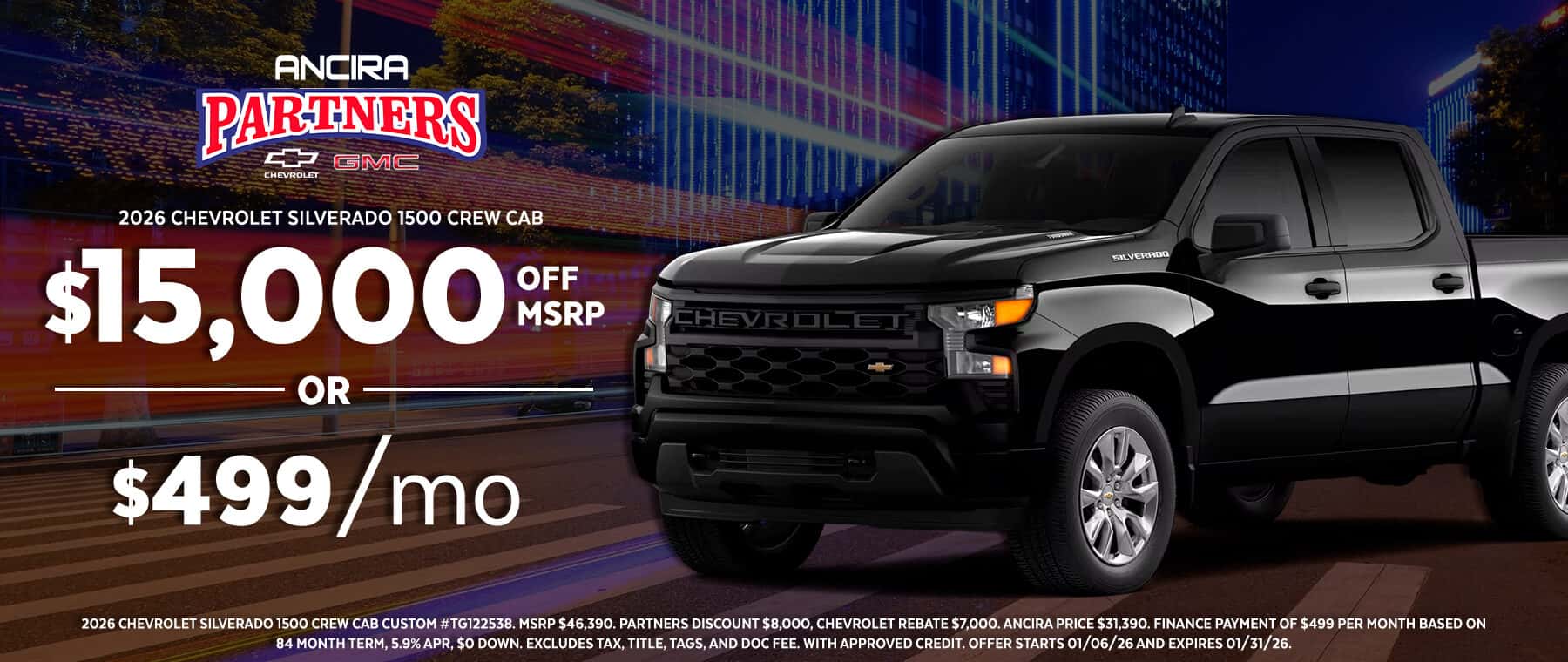 2026 Chevrolet Silverado 1500 Special in Cuero TX at Ancira Partners Chevrolet GMC