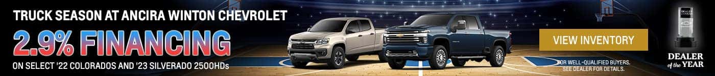 It's Truck Season at Ancira Winton Chevrolet Up to $10,000 OFF Silverado 1500s!