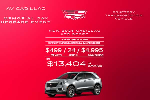 NEW 2026 CADILLAC XT5 SPORT