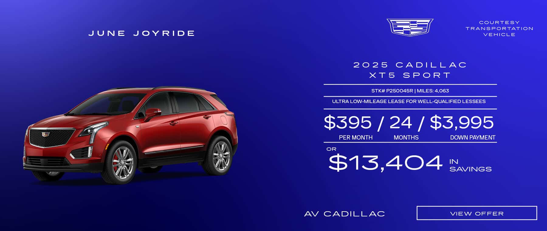 2025 CADILLAC XT5 SPORT