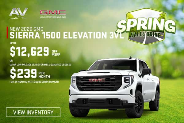 NEW 2026 GMC SIERRA 1500 ELEVATION 3VL
