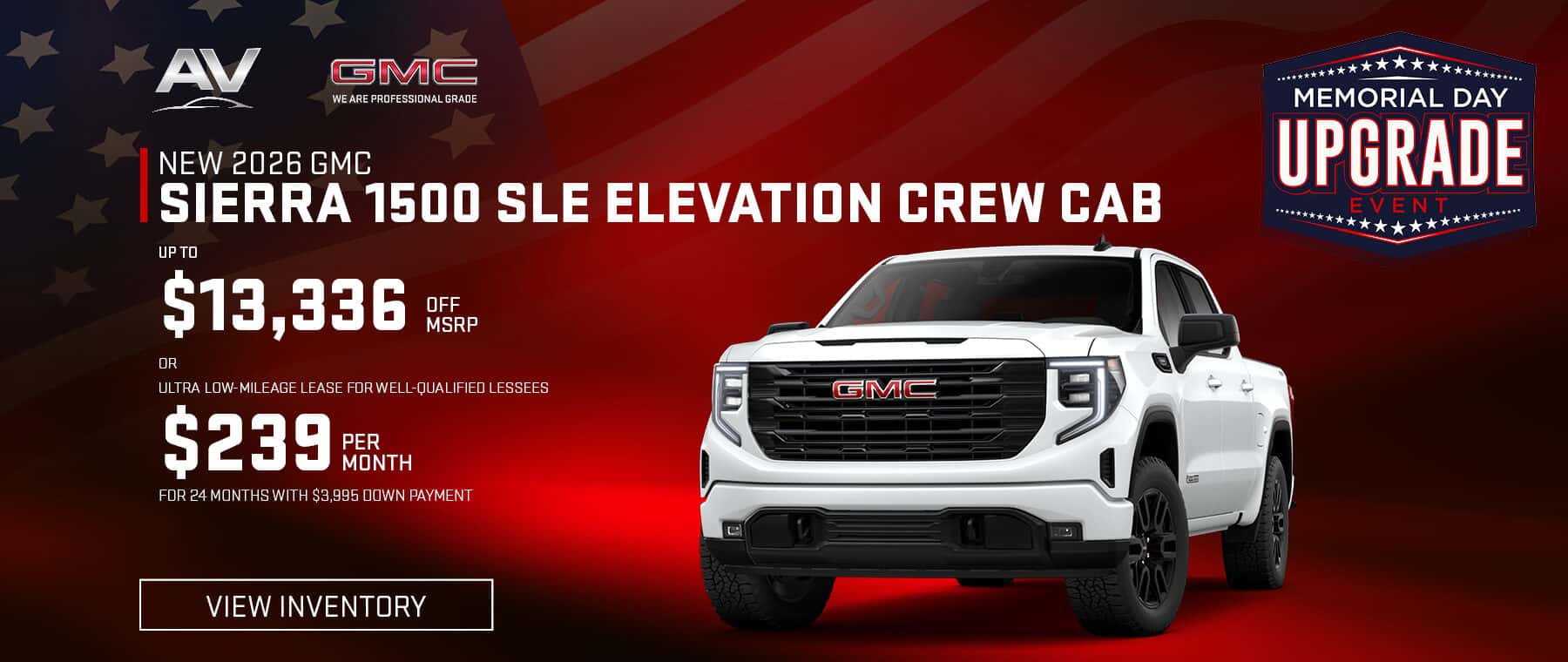 Save on a new 2026 GMC Sierra 1500 Elevation Crew Cab