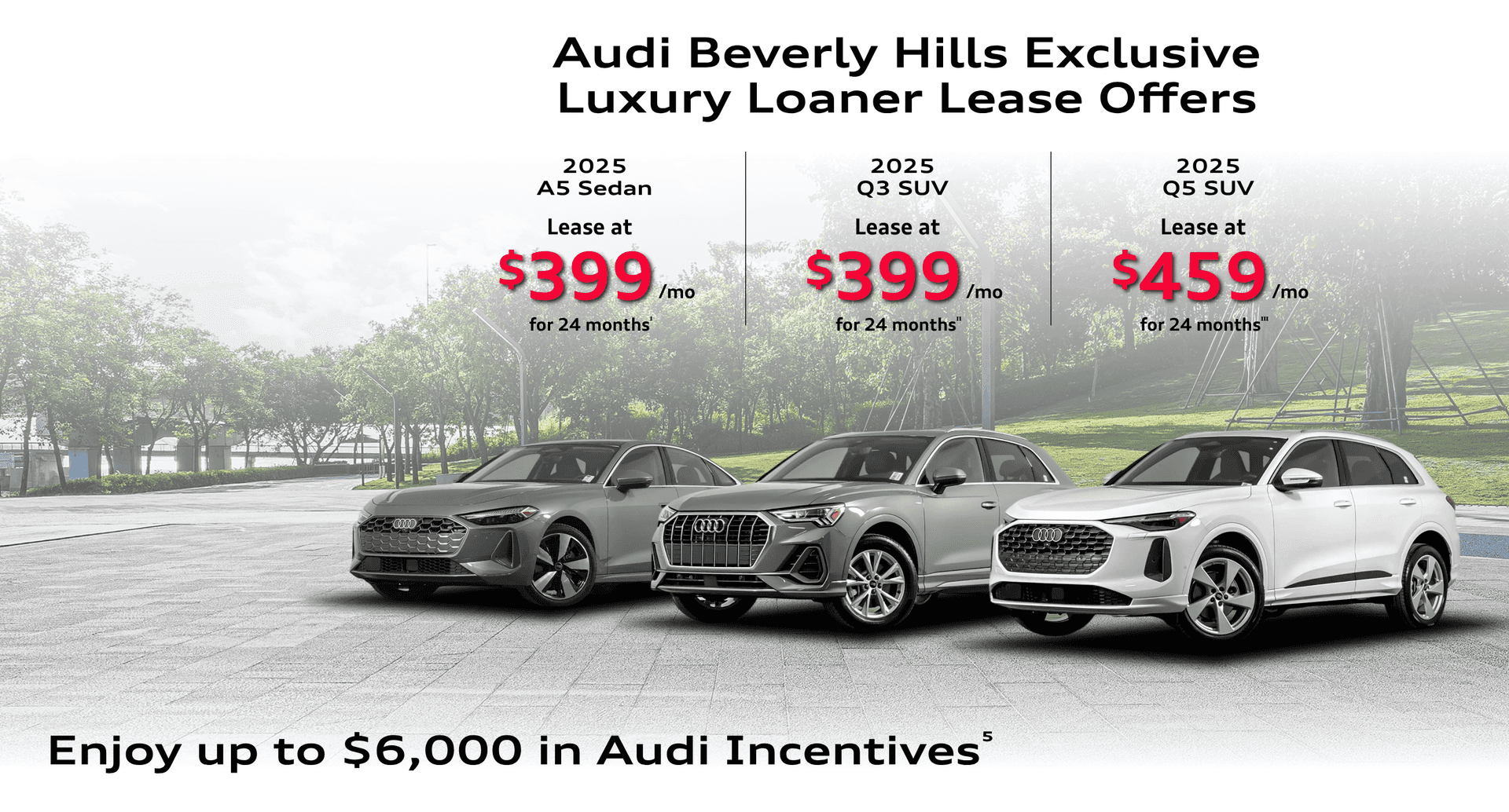Luxury loaners