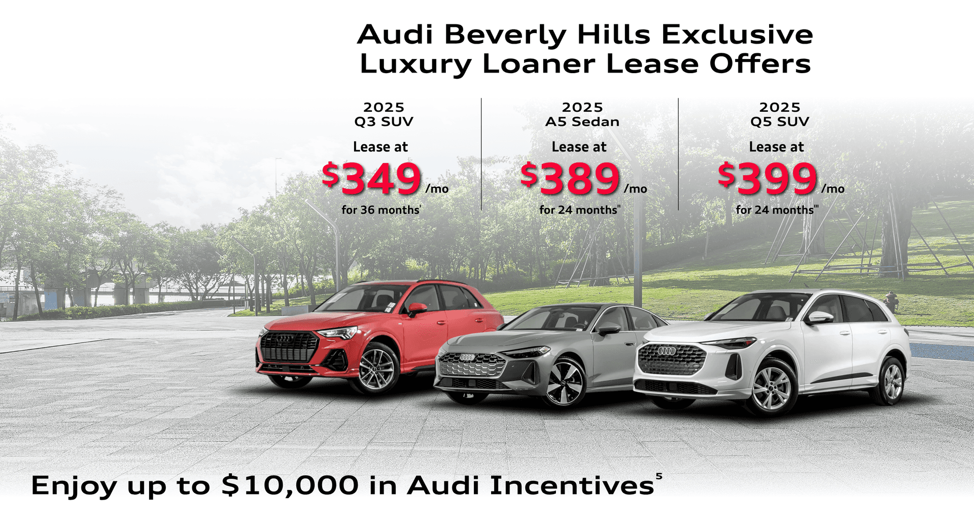 Luxury loaners