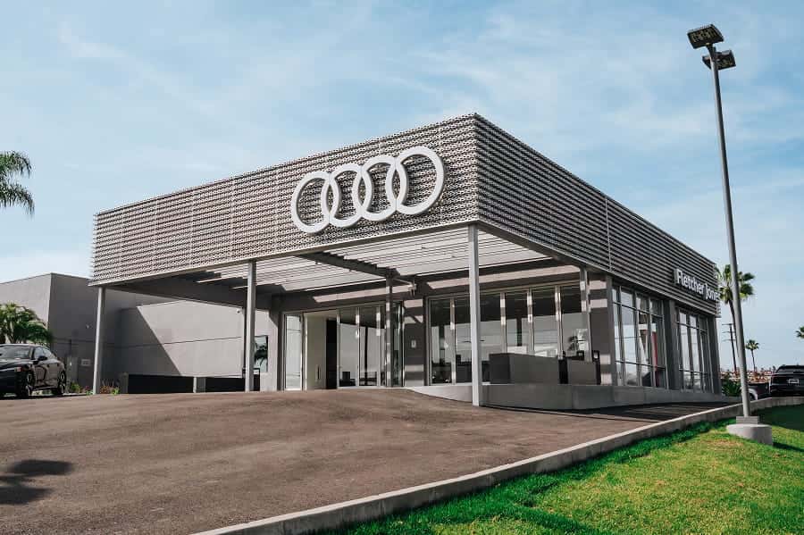 dealership front