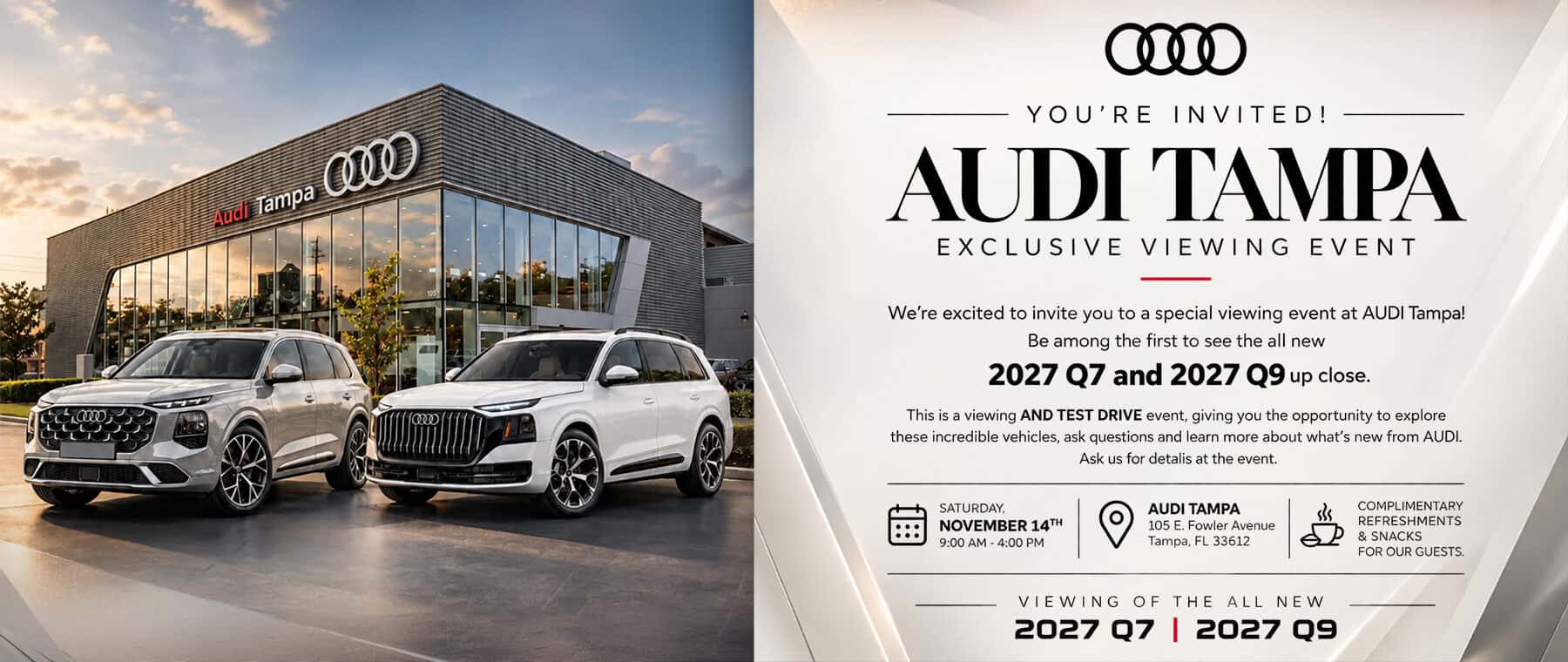 Audi Tampa Event