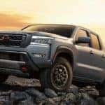 2022 Nissan Frontier at sunset