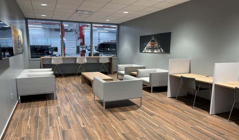 Nissan Service Center Waiting Area