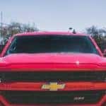 red chevrolet silverado 1500