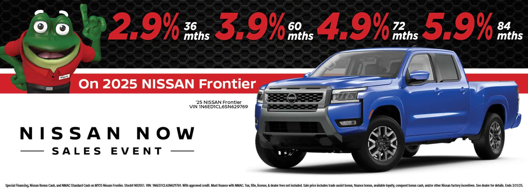 2025 Nissan Frontiers