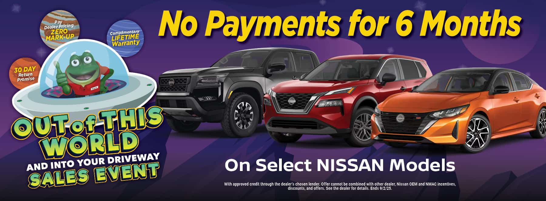No Payments for 6 Months