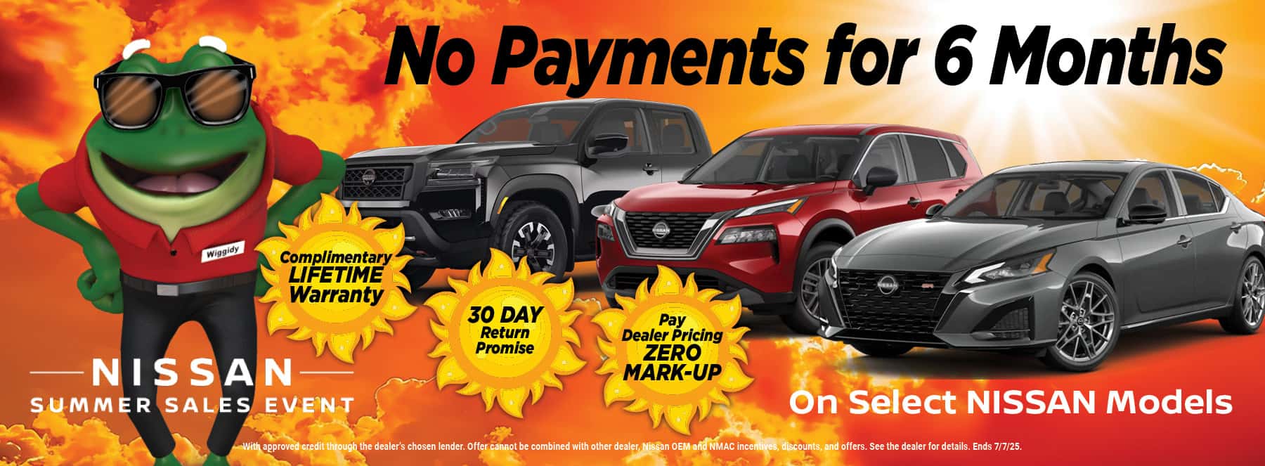 No Payments for 6 Months